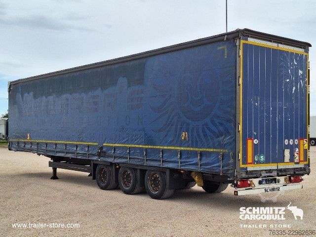 Ανοιχτό ημιρυμουλκούμενο με μουσαμά Schmitz Cargobull Curtainsider Mega