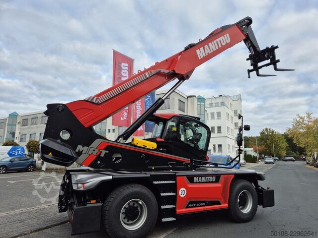 Teleskopisk håndtering kan drejes Manitou MRT 3060 Vision + AC