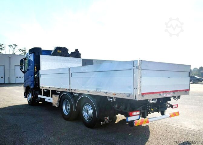 Trattore stradale standard VOLVO FH 500 gru+cassone fisso