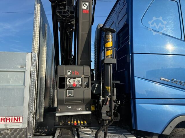 Trattore stradale standard VOLVO FH 500 gru+cassone fisso