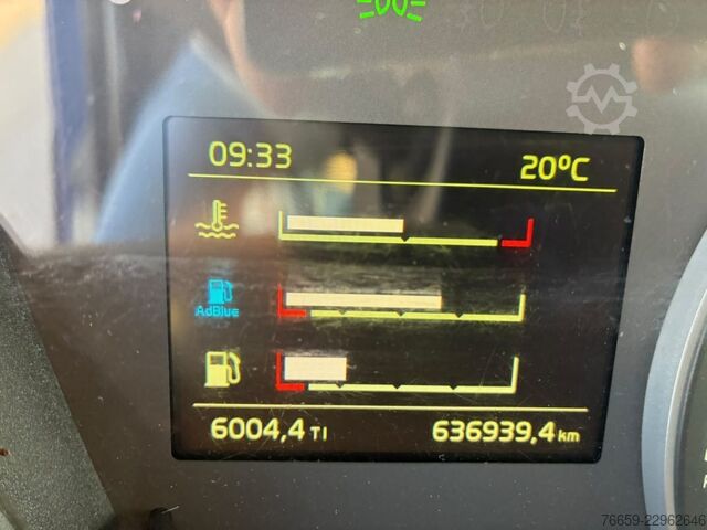 Trattore stradale standard VOLVO FH 500 gru+cassone fisso