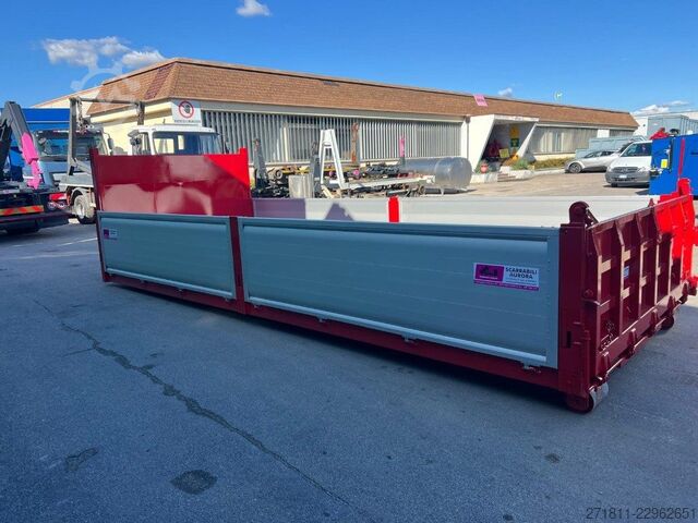 Κοντέινερ γάντζου  CONTAINER SCARRABILE NUOVO A PIANALE CON SPONDE
