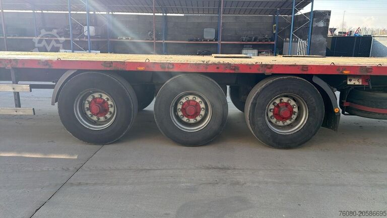 Plattform trailer ZREMB N 263 (FREINS TAMBOURS / DRUM BRAKES)