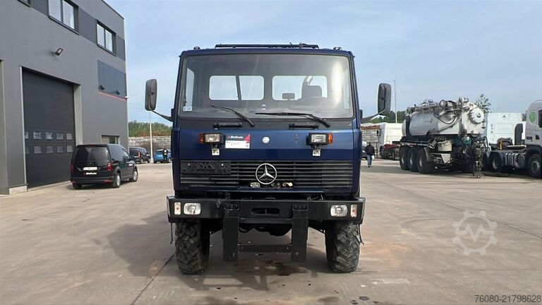 3-zijdenkipper Mercedes-Benz SK 1317 (4X4 / LAMES / AUXILAIRY / HELPER / MAN...
