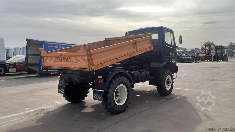 3-zijdenkipper Mercedes-Benz SK 1317 (4X4 / LAMES / AUXILAIRY / HELPER / MAN...