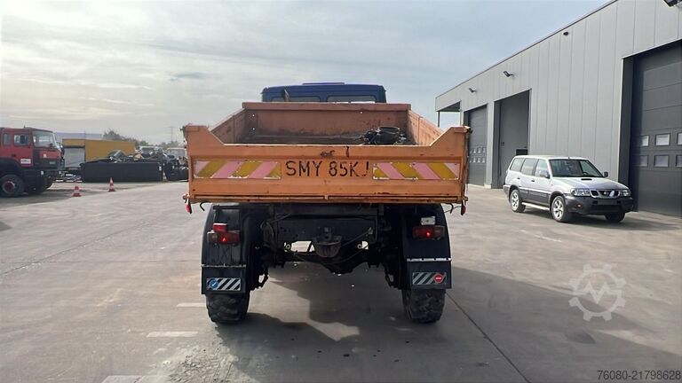 3-zijdenkipper Mercedes-Benz SK 1317 (4X4 / LAMES / AUXILAIRY / HELPER / MAN...