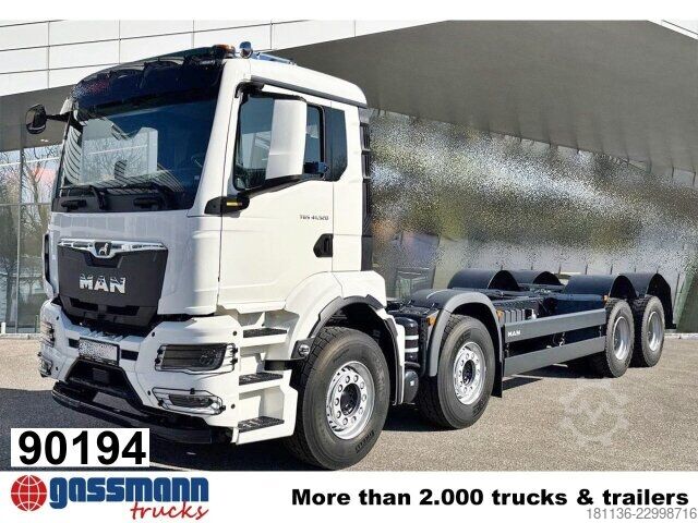 Vrachtwagenchassis MAN TGS 41.520 8x4 BB CH, Nebenantrieb oben