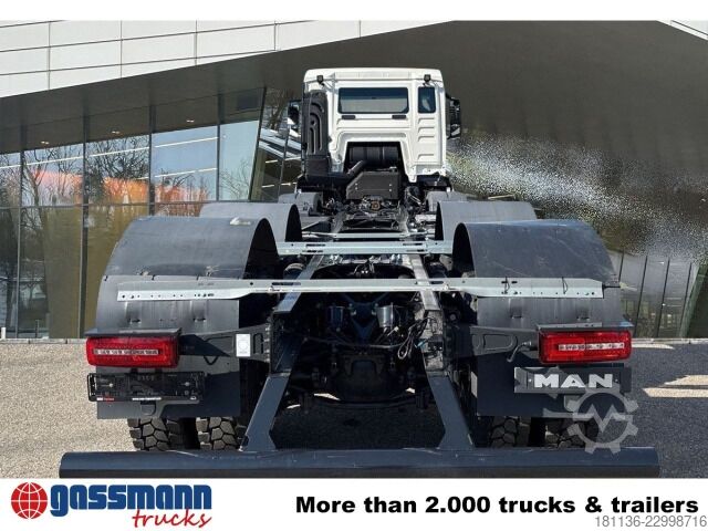 Vrachtwagenchassis MAN TGS 41.520 8x4 BB CH, Nebenantrieb oben