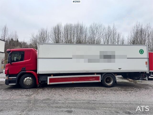 Walizka Scania P280 4x2 Box Truck w/ Long Box. Comes with new EU!