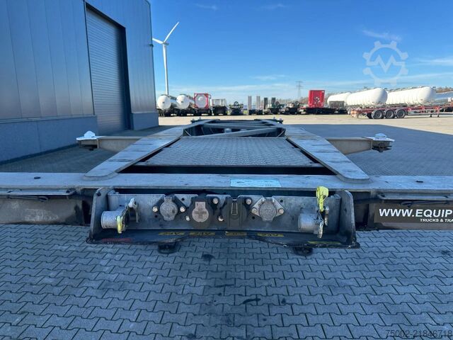 Transporte de contenedores Van Hool 20FT/30FT ADR CHASSIS / galvanized / BPW DRUM /...