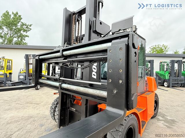 Empilhadeira de quatro rodas DOOSAN 70 / DUPLEX / FORK 2500MM / POSITIONER