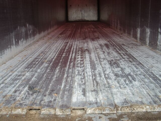 Auflieger mit Walkingfloor Stas S 300 ZX Cargofloor 10 mm 2x Liftachse