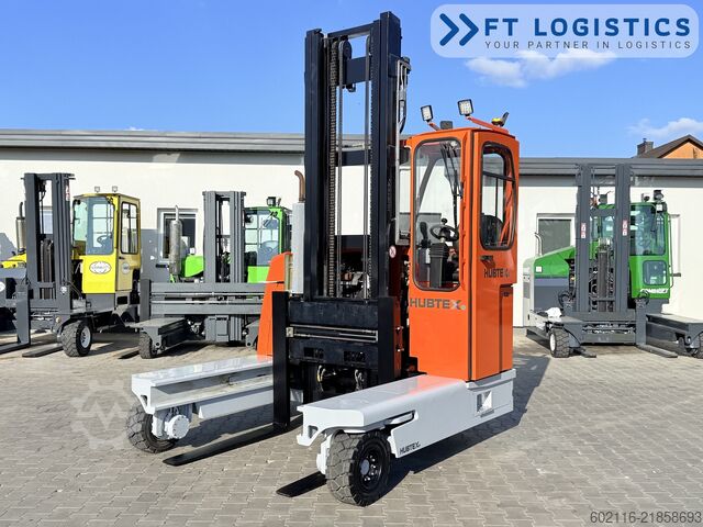 Fyrvägstruck Hubtex DQ45G DUPLEX 5000 FORK-POSITIONER CABIN