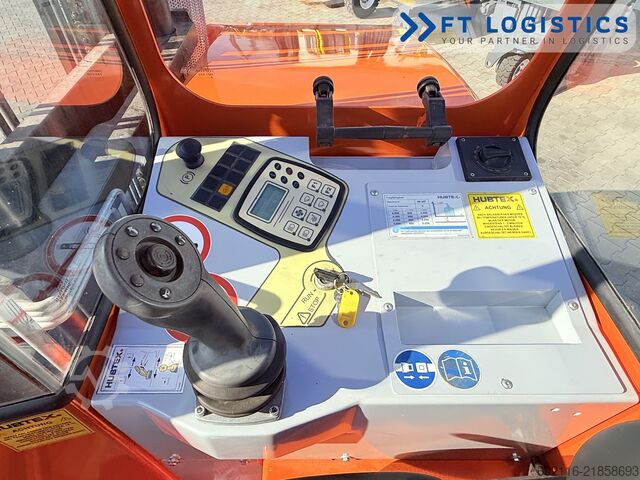 Fyrvägstruck Hubtex DQ45G DUPLEX 5000 FORK-POSITIONER CABIN