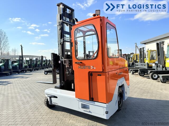 Fyrvägstruck Hubtex DQ45G DUPLEX 5000 FORK-POSITIONER CABIN