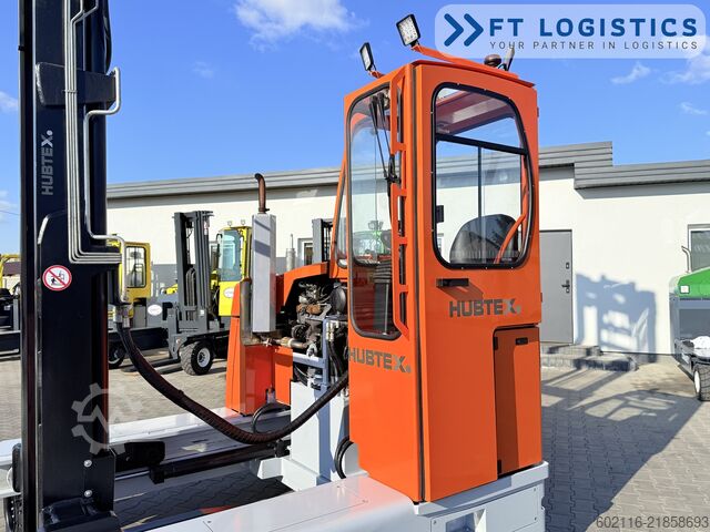 Fyrvägstruck Hubtex DQ45G DUPLEX 5000 FORK-POSITIONER CABIN