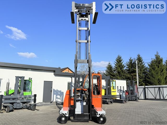 Fyrvägstruck Hubtex DQ45G DUPLEX 5000 FORK-POSITIONER CABIN