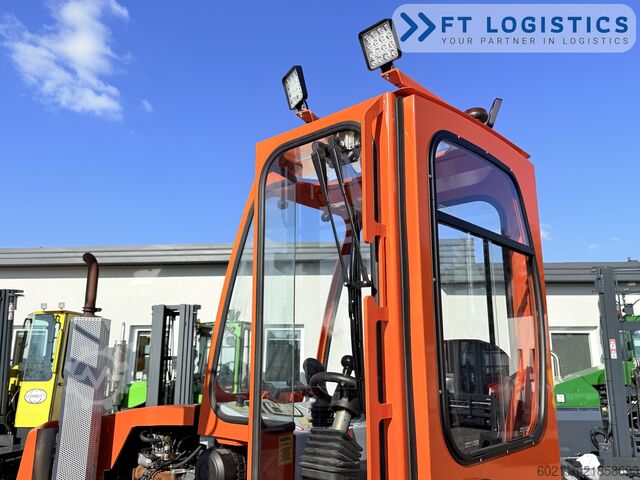 Fyrvägstruck Hubtex DQ45G DUPLEX 5000 FORK-POSITIONER CABIN