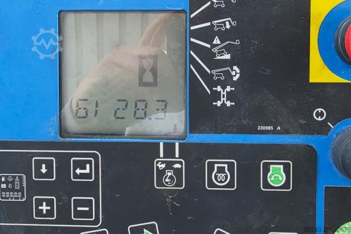 Mafsallı teleskopik çalışma platformu Genie ZX135/70 Diesel, 4x4x4 Drive, 43m Lifting Height,