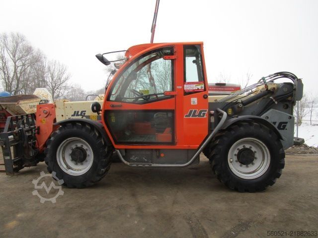 Tuhý teleskopický manipulátor JLG 4009 PS - 9m-4 Ton.- Turbo mit Palettengabel - Niv