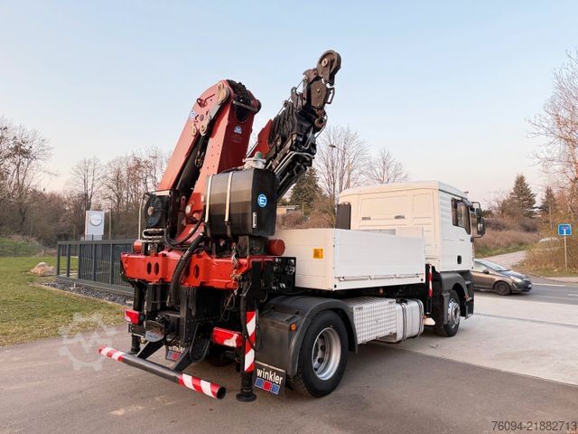 Autokran MAN TGA 18.350 4x2 Pritsche KRAN 26m FUNK Seilwinde