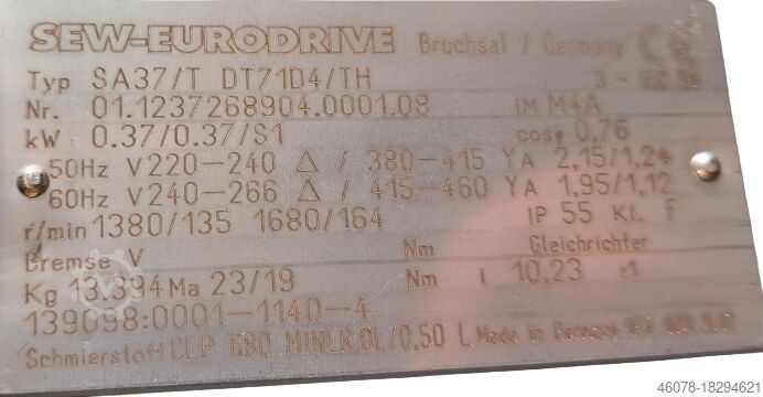 Transportband met bocht Linker band met bocht Transnorm 90°-700-600 IR600