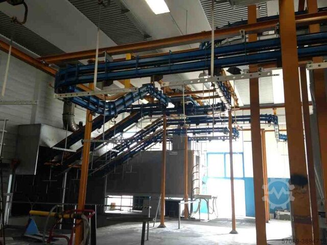 Linea di verniciatura a polvere birotaia  