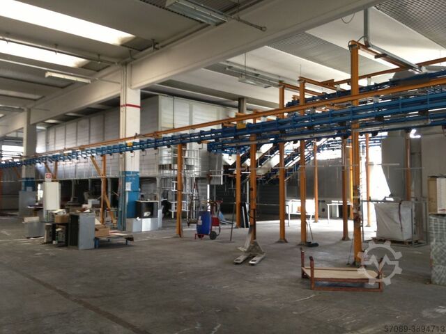 Linea di verniciatura a polvere birotaia  