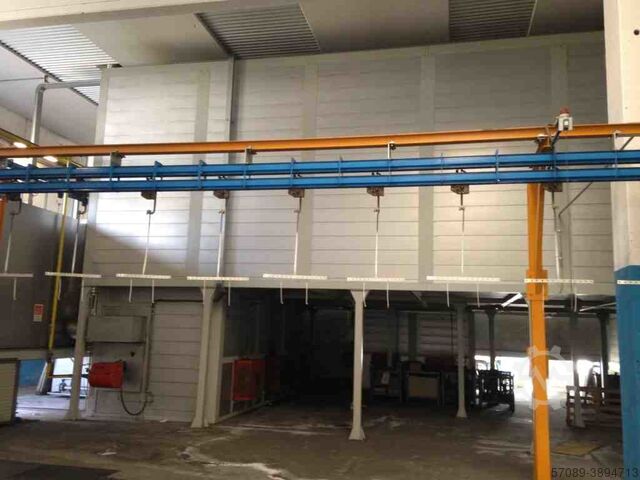 Linea di verniciatura a polvere birotaia  
