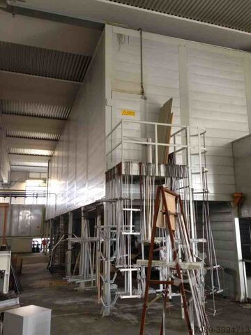 Linea di verniciatura a polvere birotaia  