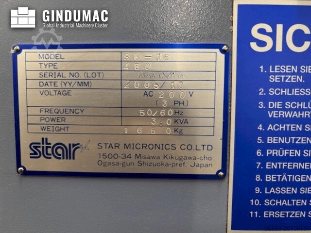 Schweizer Drehmaschine Star SB-16