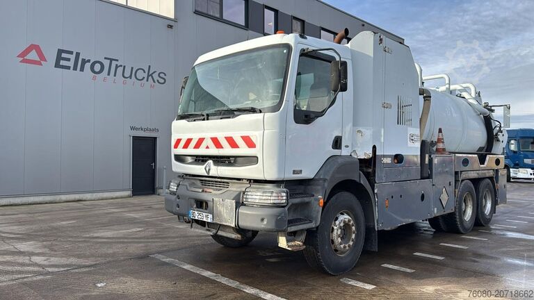 Szívó jármű Renault Kerax 370 (10970L / CAMION FRANCAIS / VIDANGEUR...