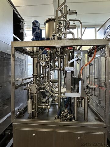 Trepko 9104-2 Tölcsér–Tölt–Zár pohár csomagológép Trepko 9104-2