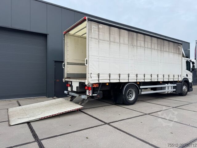 Przesuwana plandeka Scania P250 / 416.000..KM! / Tail Lift / TUV: 9-2026 /...