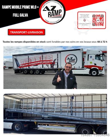 Ascensore a forca AZ RAMP AZ RAMP-PRIME WLO + 8 FULL GALVA