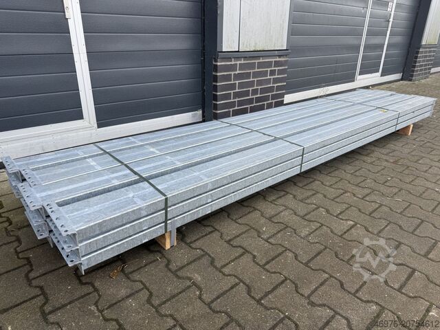 Hoogbouwmagazijn Palletstelling traverse Jung Heinrich MPB/ K: 160 x 50 mm Lichte Weite: 3.400 mm / feuerverzinkt