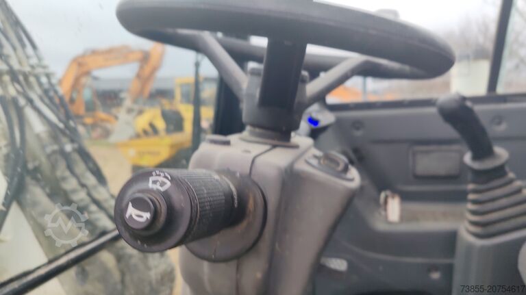 Gravemaskine på hjul Hyundai R55W-9A with 3 excavator buckets