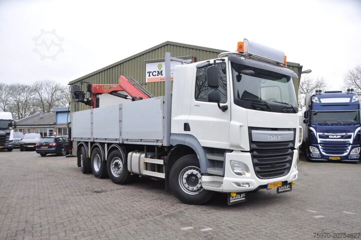 Kranbil DAF CF 460 8X2 2016 PALFINGER PK 20.501 + ROTATOR