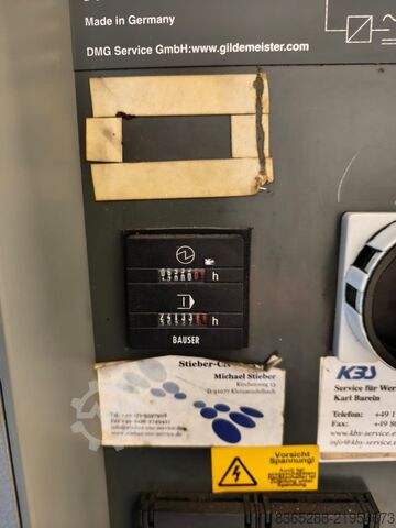 καθολικό κέντρο κατεργασίας Deckel Maho DMU 100T