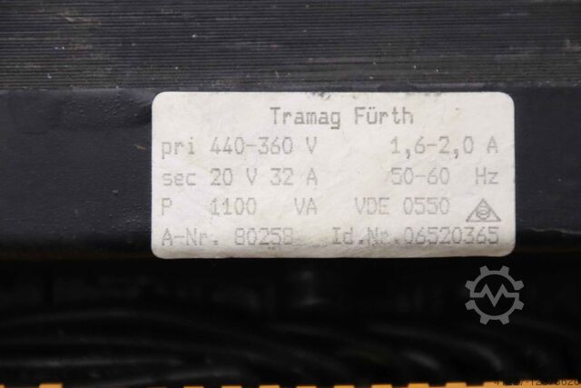 Transformator 1100 VA Tramag Fürth Demag 80258 . 06520365