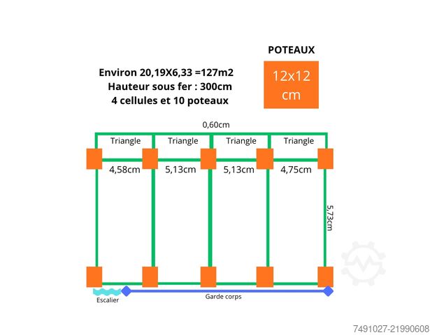 Mezzanin på 704 m2 ManOrga 