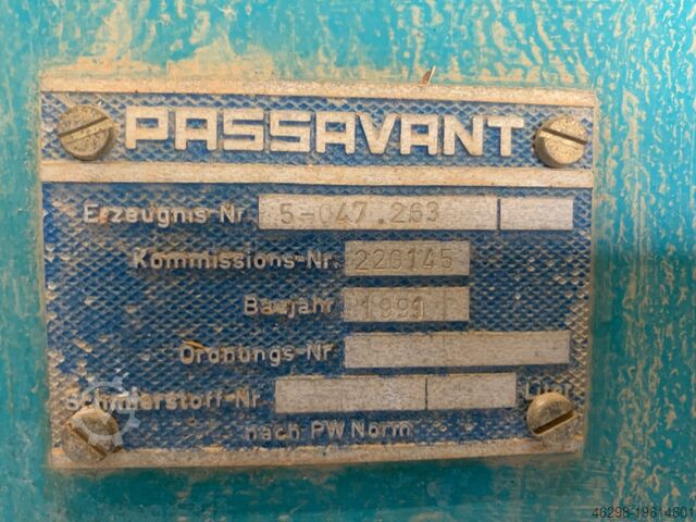 Bastidor de filtro prensa usado Passavant 1200 X 1200 mm