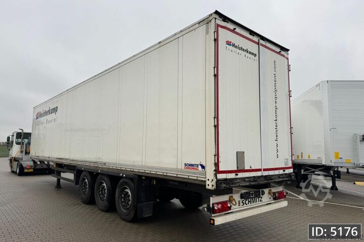 Kuffert Schmitz Cargobull SCB/S3B / Double stock / Disk brakes