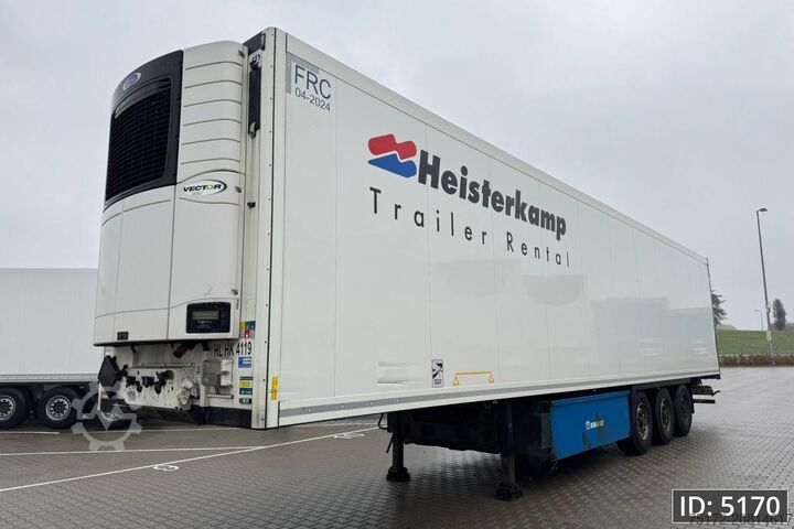 Kølet/frosset transport Krone SD / Carrier Vector 1550 / Palletbox / BPW Disk