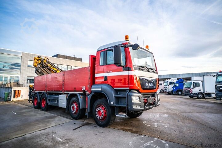 Kranbil MAN TGS 35.400 BB+ EFFER 395 (4x)+JIB(4x)