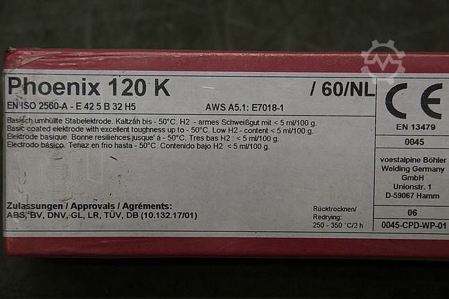 Stickelektroder svejseelektroder 3,2 x 350 Thyssen Phoenix 120 K