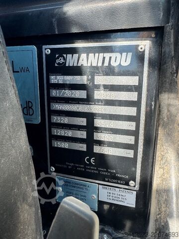 Carregador telescópico Manitou MT 933 Easy