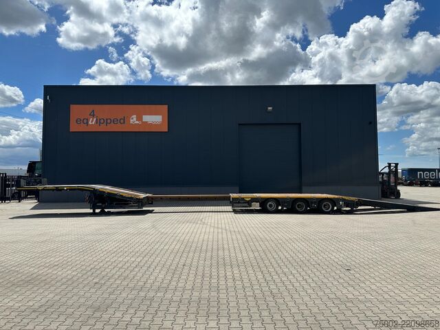 Alacsony rakodó Broshuis 3ABSD-48/1 Lowloader 3-axle / GVW: 53.000kg / N...