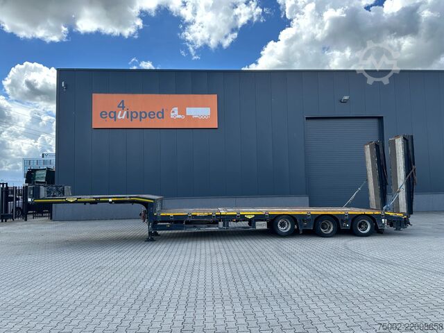 Alacsony rakodó Broshuis 3ABSD-48/1 Lowloader 3-axle / GVW: 53.000kg / N...