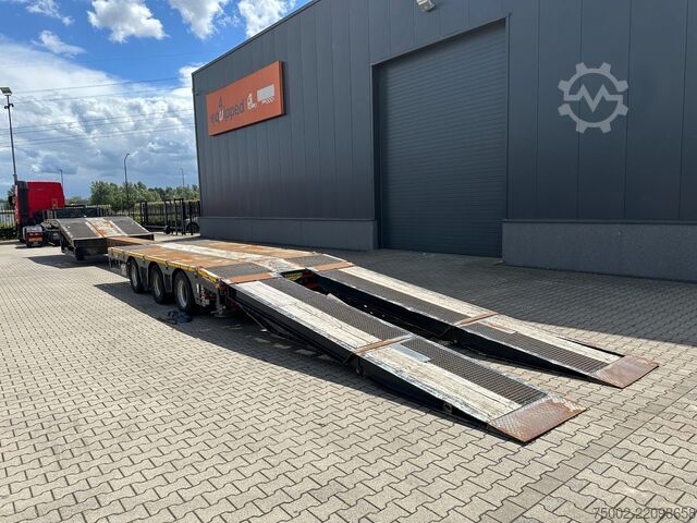 Alacsony rakodó Broshuis 3ABSD-48/1 Lowloader 3-axle / GVW: 53.000kg / N...